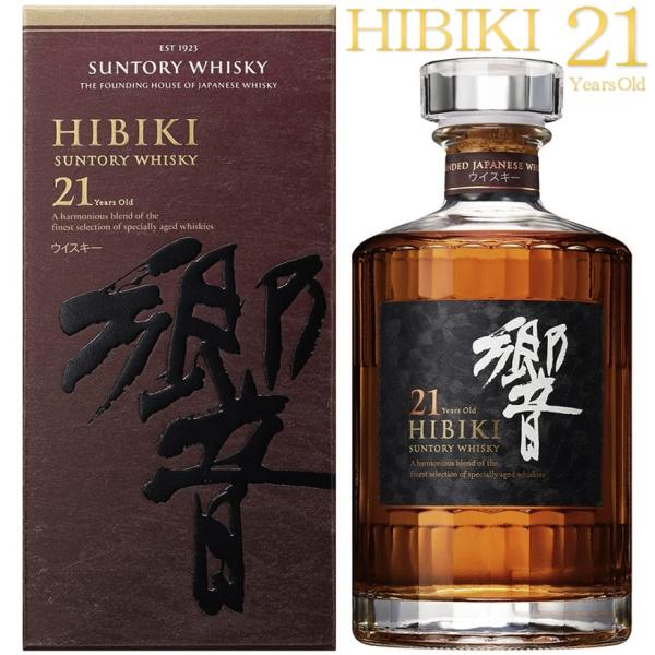 サントリーウイスキー 響 サントリー 21年 箱付き 700ml 43