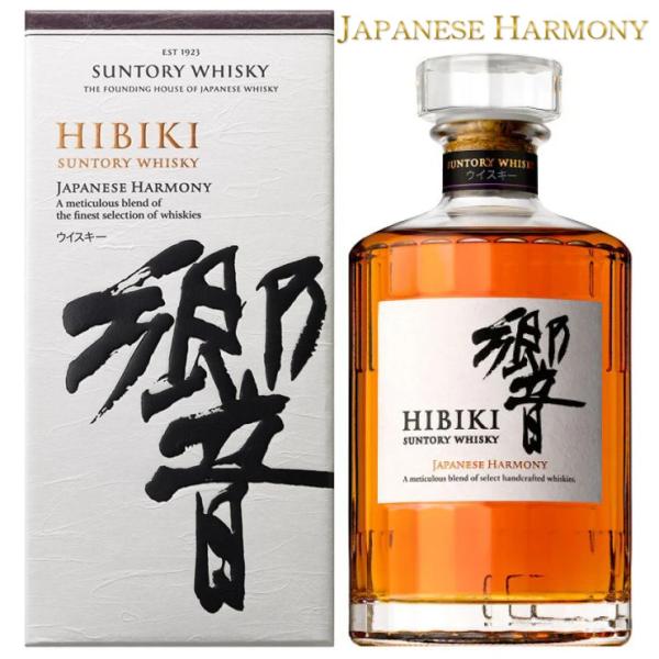 他サイト： サントリー 響 ジャパニーズハーモニー 箱付き 700ml 43% 国産ウイスキー 正規品 【A】の商品画像