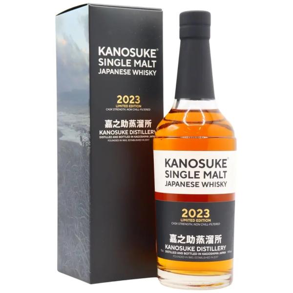 嘉之助 シングルモルト 2023 LIMITED EDITION 箱付き 700ml 59% 嘉之助