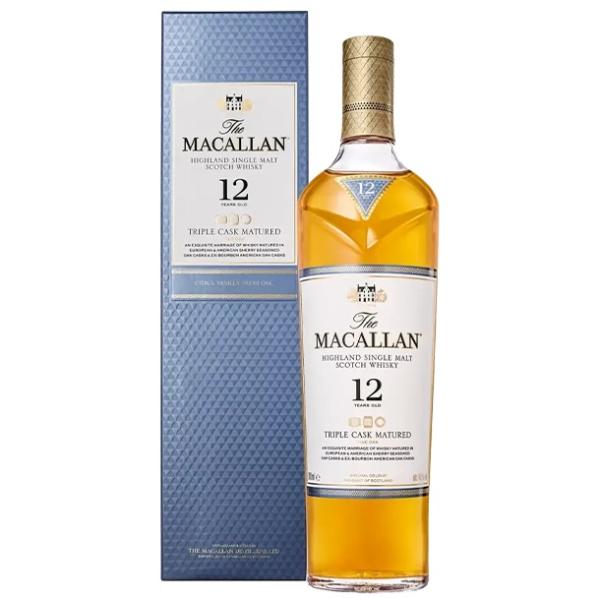 The Macallan 21年 トリプルカスクウイスキー 700ml空瓶 ザ・マッカラン トリプルカスク12年 箱付き 700ml 40% ハイランド