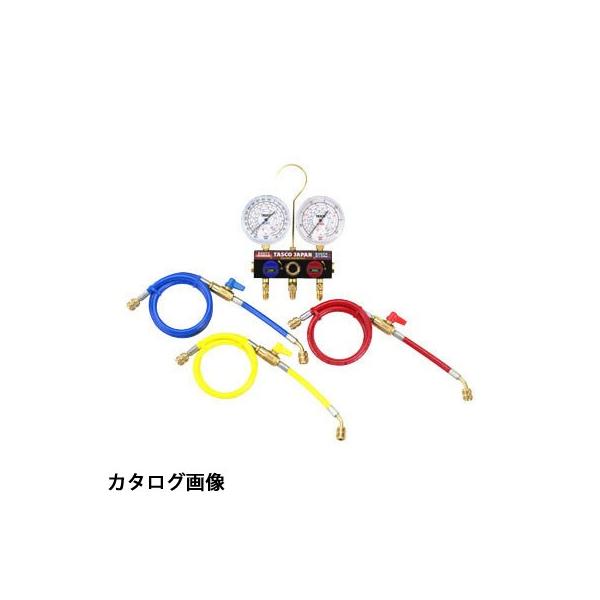 TASCO イチネンタスコ ゲージマニホールド イチネンTASCO TASCO イチネンタスコ ボールバルブ式ゲージ