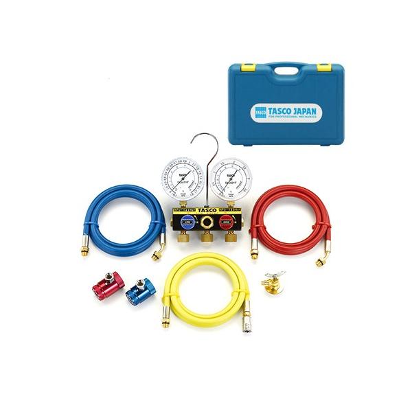 TASCO イチネンタスコ カーエアコン用サービスキット R1234y用 TA124YF :4528422377037:Beautrich 通販 イチネンTASCO (タスコ):R1234yfカーエアコン用サービスキット TA124YF