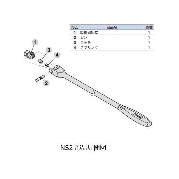 TONE �O�c�����H�� �X�s���i�n���h���p���y�A�L�b�g RK-NS2