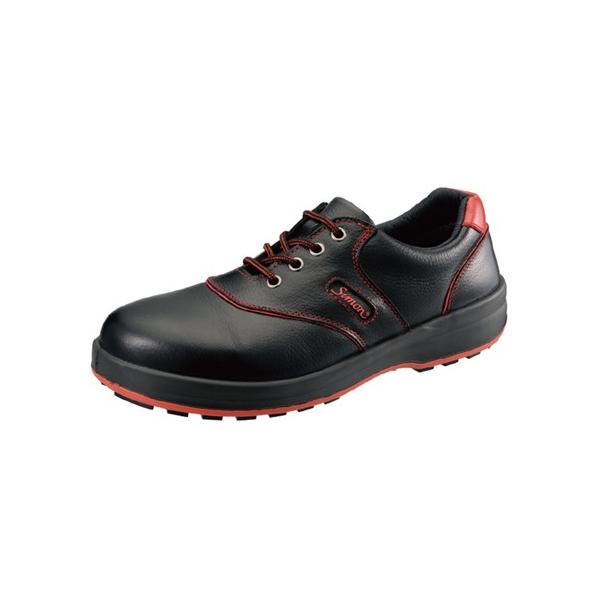 シモン SIMON 安全靴 短靴 SL11-R黒 赤 25.5cm : Beautrich - 通販
