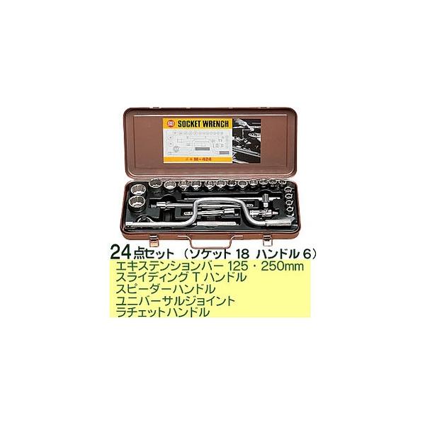 MARVEL マーベル M-424 ソケットレンチセット : 4992456327076 MARVEL マーベル M-424 ソケットレンチセット : 4992456327076
