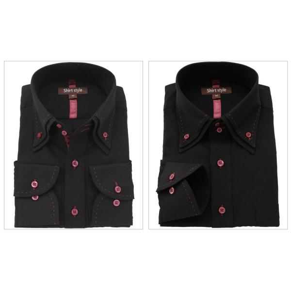 ワイシャツ 黒 メンズ シャツ おしゃれ スリム ボタンダウン 襟高ワイシャツ ブラックシャツ 黒シャツ 結婚式 ホスト系 ファッション Buyee Buyee Japanese Proxy Service Buy From Japan Bot Online