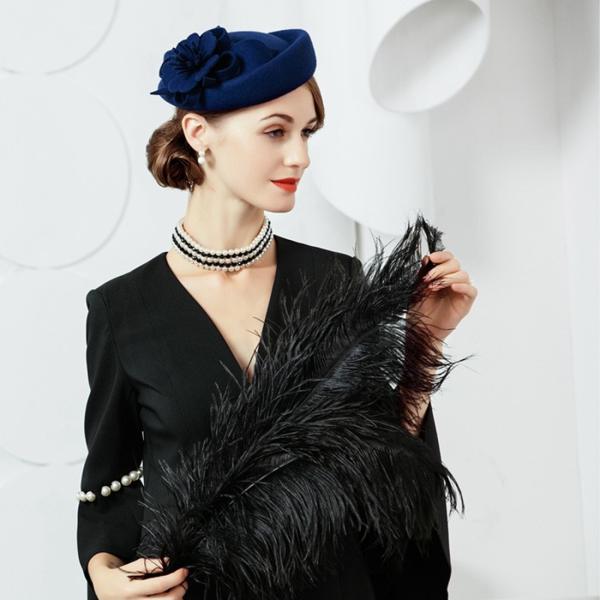 立体花カクテルハット トークハット ヘッドドレス 結婚式披露宴パーティー二次会女子会お呼ばれ ミニハット 礼装帽子 フラワー ブルー系 ネイビー Buyee Buyee Japanese Proxy Service Buy From Japan Bot Online