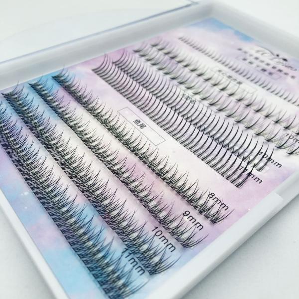 セルフマツエク 324束セット A型 V型 センターラッシュ 下まつ毛