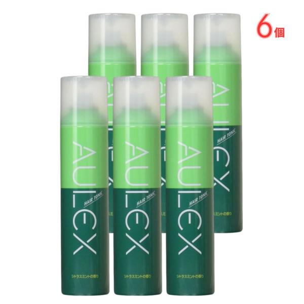 中日製薬 AULEXオーレックス ヘアトニック グリーン 220g6本セットイソフラボンを配合。センブリ、ビタミンEが元気で健康な髪へと導きます。さらに、保湿成分として柿渋エキスなどを配合し、頭皮に潤いを与え、健やかに保ちます。ジェット噴射...