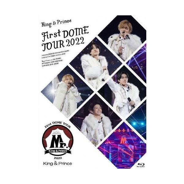 【新品未開封品】（メーカー特典付き/通常盤 [Blu-ray]）King &amp; Prince First DOME TOUR 2022 〜Mr.〜 (2枚組)(特典:クリアポスター(A4サイズ)付) [Blu-ray]