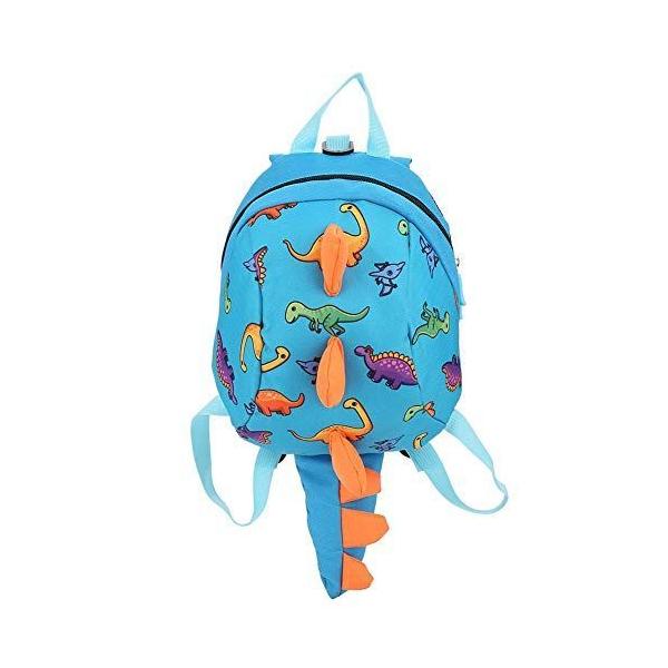 子供用カバン 恐竜柄 リュック バックパック 迷子防止紐 通園バッグ お出掛けバック 恐竜パターン かばん 可愛い 通園 入学 通学 アウト 本物品質の