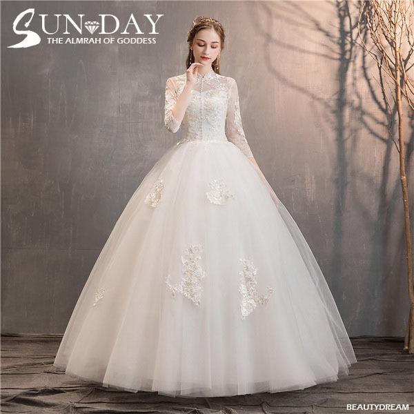 新品ウェディングドレス白 パーティードレス ハイネック 可愛いレース ウェディング 花嫁ロングドレス 結婚式 二次会 ウェディング 挙式hs5491 Hs5491 Sun Day 通販 Yahoo ショッピング