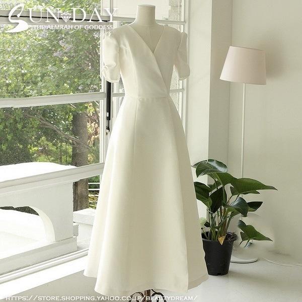 公式ストア 花嫁ロングドレス 結婚式 簡約 白 新品ウェディングドレス 挙式hs5981 二次会 パーティードレス パーティー セクシーvネック エレガント ウエディングドレス Aiuqf 店舗 Jlt Polinema Org