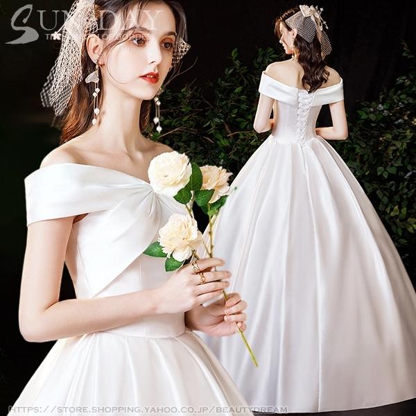 新入荷 ウェディングドレス ドレス フォーマルドレス 可愛いドレス エレガント パーティードレス 花嫁ロングドレス ワンピース結婚式 二次会 挙式hs6700 Hs6700 Sun Day 通販 Yahoo ショッピング