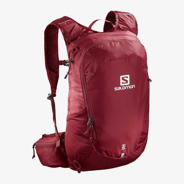 サロモン トレイルブレイザー バックパック カラー バイキングレッド エボニー サイズ 48 24 18cm l Lc Salomon Trailblazer Sr ビューティーファイブ 通販 Yahoo ショッピング