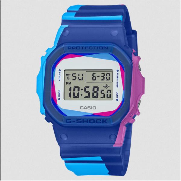 カシオ G-SHOCK DWE-5600 Over Printデザイン 国内正規品 #DWE-5600PR-2JR CASIO :SR4549526321917:ビューティーファイブ 通販 カシオ G-SHOCK DW-B5600 国内正規品 #DW-B5600G-1JF CASIO