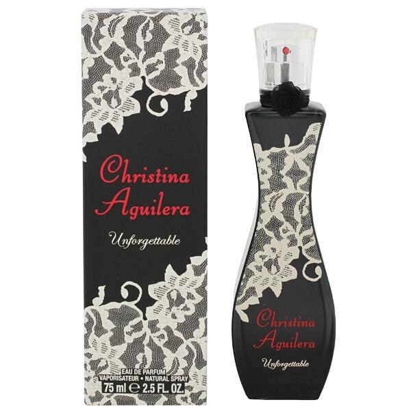 並行輸入品 クリスティーナ アギレラ アンフォゲッタブル EDP・SP 75ml 香水 フレグランス UNFORGETTABLE CHRISTINA AGUILERA 新品 未使用
