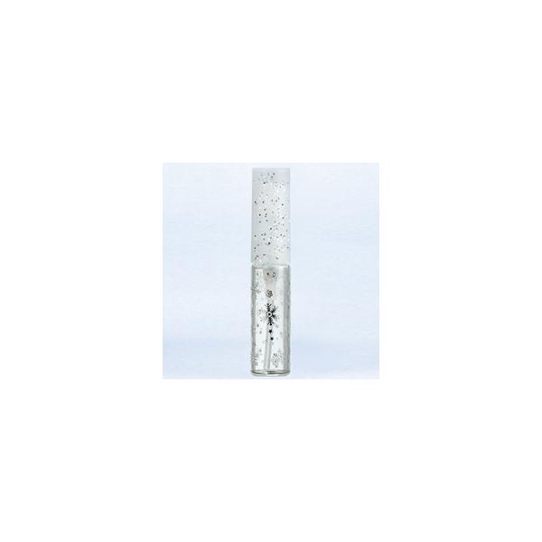 ガラスビン＋プラスチックポンプの最もシンプルな組み合わせです。色や柄を香りのイメージに合わせてお使い下さい。たくさんの香りを気軽に使い分けるための大好評ラインナップです。高さ : 76mm容量 : 4.7ml材質 : ガラス・樹脂付属品 :...