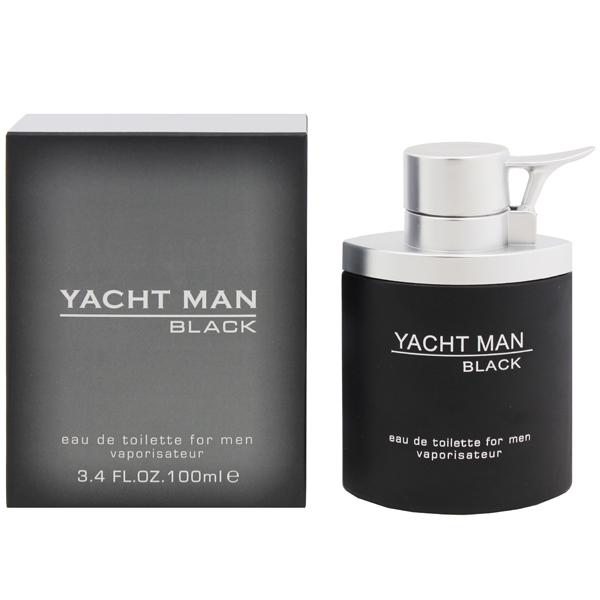 並行輸入品 ミルヒャ ヨット マン ブラック EDT・SP 100ml 香水 フレグランス YACHT MAN BLACK MYRURGIA 新品 未使用