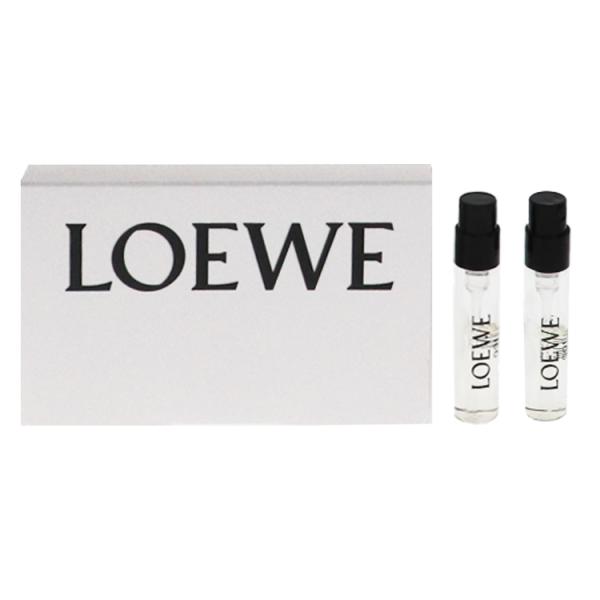 並行輸入品 ロエベ 001 マン EDT ＆ ウーマン EDP (チューブサンプルセット) 1.5ml/1.5ml 香水 フレグランス LOEWE 001 WOMAN  001 MAN