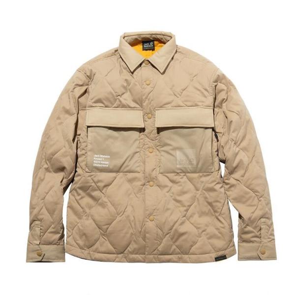 ジャックウルフスキン JP インタミディエイト UT ジャケット(メンズ) S サンドデューン #5025531-5605 JP INTERMEDIATE UT JKT Jack Wolfskin（ジャックウルフスキン） JP インタミディエイト UT