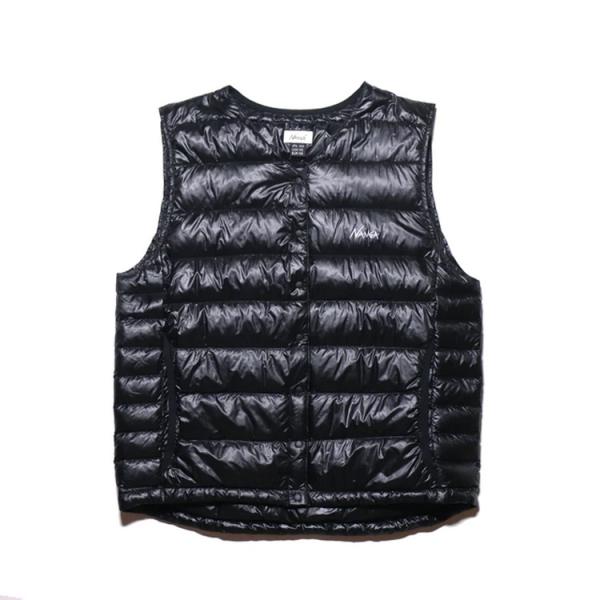 ナンガ インナーダウンベスト(レディース) WL ブラック #N1IVBK52-BLK 送料無料 INNER DOWN VEST NANGA ナンガ インナーダウンベスト(レディース) WL ブラック #N1IVBK52-BLK