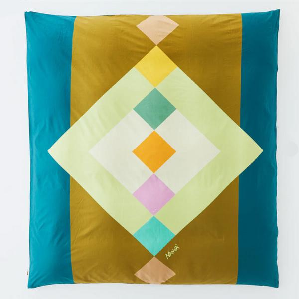 ナンガ 掛け布団カバーダブル ブライトグリーン ダブル(190×210cm) #N1VQIG74-BRIGHT GREEN 送料無料 NANGA ナンガ 掛け布団カバーダブル ブライトグリーン ダブル(190×210cm