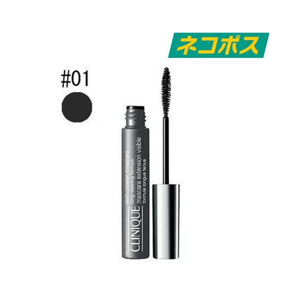 クリニーク ラッシュ パワー マスカラ ロングウェアリング フォーミュラ 6ml #01 ブラックオニキス ネコポス 送料無料