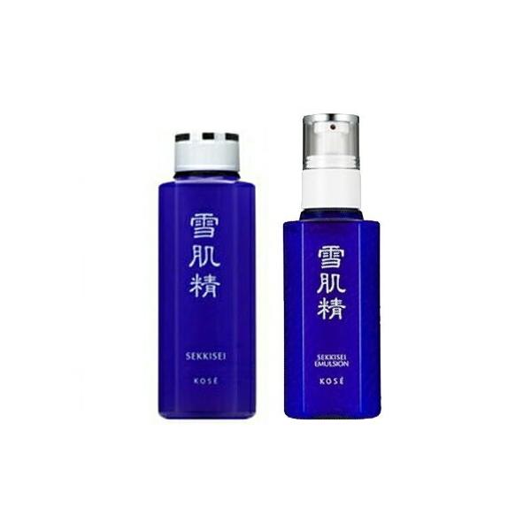 雪肌精 【並行輸入品】薬用 化粧水 100ml + 乳液 70ml セット 箱