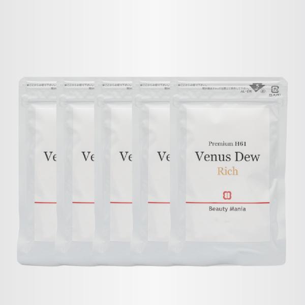 8000円OFF 5袋セットVenus Dew Rich90粒入り : Beauty-Mania - 通販