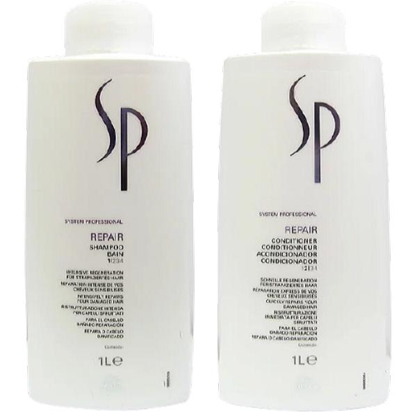 ウエラ ウエラSP リペア シャンプー 1000ml & コンディショナー 1000ml