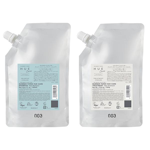 ナンバースリー 003 ／ ヒュウケア  HUE ／  ヒュウケア シャンプー  500ml 詰替え 12個セット no3（NUMBER THREE） ナンバースリー ヒュウケア シャンプー 500ml 詰