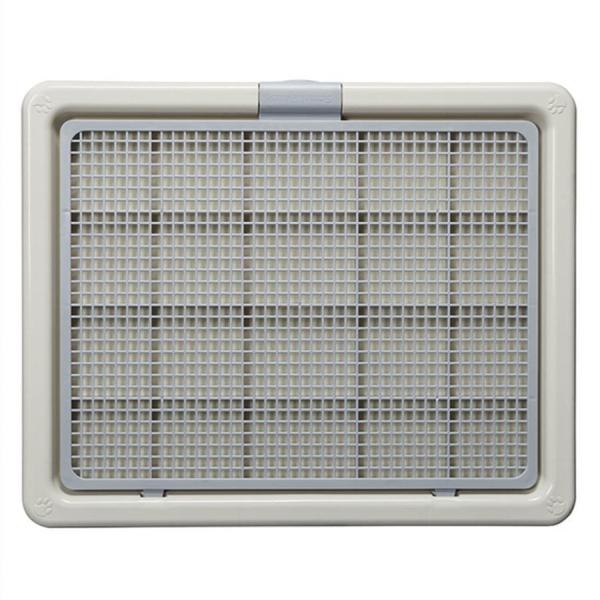 特大犬用トイレ中 大型犬用 トイレ メッシュ付きトイレトレー ペット 犬 猫用 四重構造 防水 漏れ防止 速乾 消臭 滑り止め 排泄トレーニングパッドホルダー 屋内