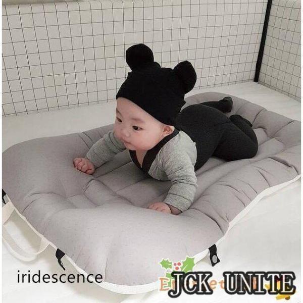 適用年齢：0?18ヶ月 ＊衛生的な圧縮パック梱包されています。サイズ：80*55cm取り外し可能♪　寝返りもしやすく赤ちゃんがゆったり過ごせます。60℃赤ちゃんを保護してくれ、ママも赤ちゃんも一緒に安心して寝られます。出産祝い ベビーベッド...