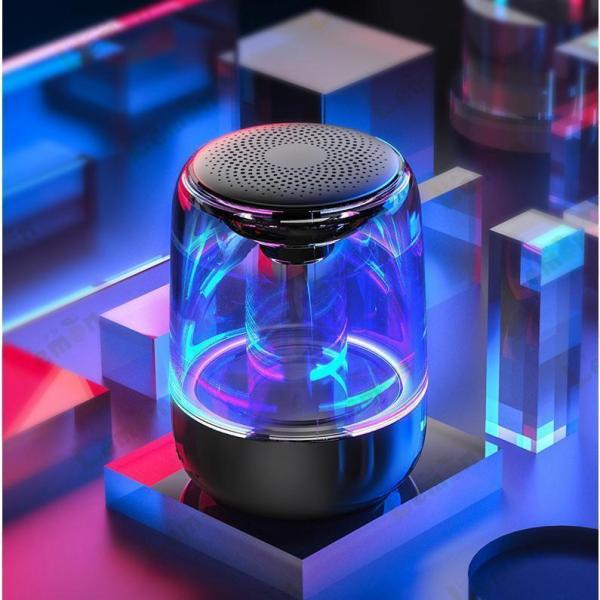 【商品名】 光る スピーカー bluetooth 高音質 ワイヤレス 車載スピーカー 置き型 iphone/android/pc対応 ワイヤレススピーカー ブルートゥース ハンズフリー 無線 usb 小型 コンパクト ポータブル おしゃれ ...