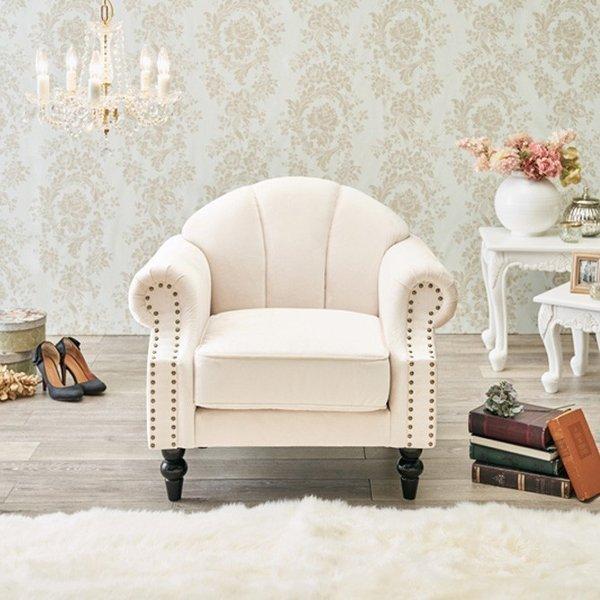 ｒｕｋｏルコ １ｐソファー アイボリー ロココ調 アンティーク調 ヨーロピアン クラシック 姫系 プリンセス ソファ 一人掛け 高級感 H3i Ruko 1p Iv 輸入家具べべ 通販 Yahoo ショッピング
