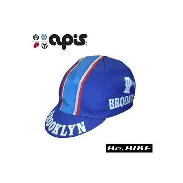 apis BROOKLYN ブルー 自転車 キャップ サイクルキャップ 爆買