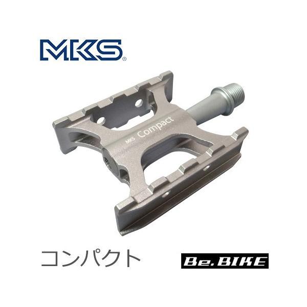 三ヶ島ペダル(MKS) コンパクト ペダル グレー 自転車 : Be.BIKE - 通販 