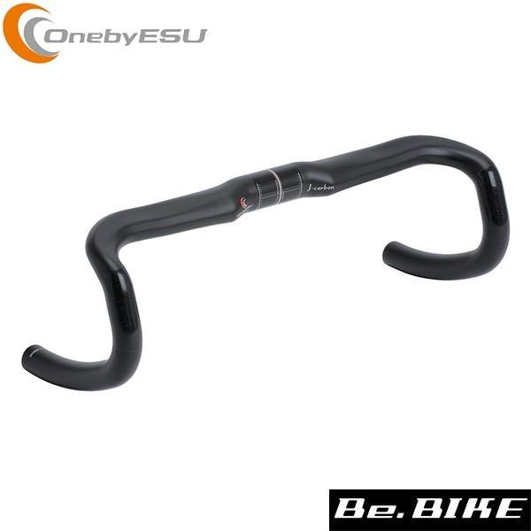 ワンバイエス　カーボンハンドル　380mm OnebyESU ジェイカーボン 380mm マットUD 自転車 ハンドル ドロップ