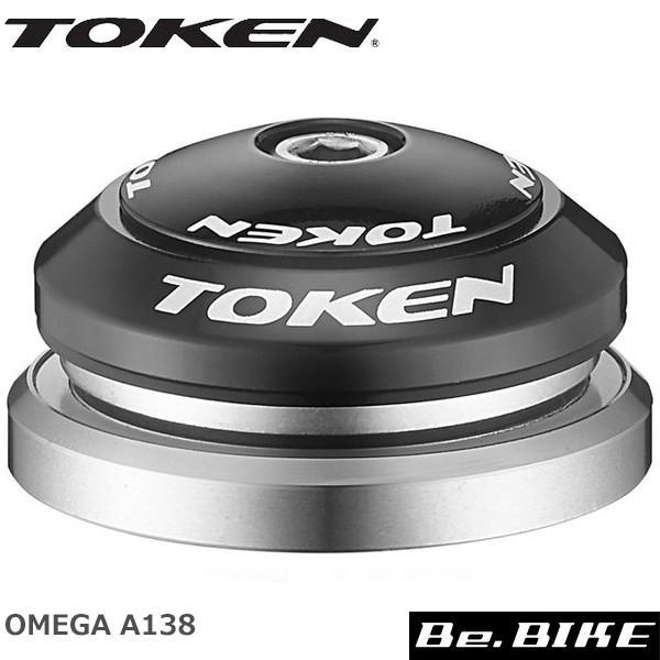 TOKEN OMEGA A138 1-3/8テーパー ヘッドセット インテグラル 自転車 ヘッドパーツ(インテグラル)プレミアムベアリングを採用した、上部41mm+下部49mmサイズの上下異径ヘッドチューブへ上部1-1/8"+下部1-3/8...