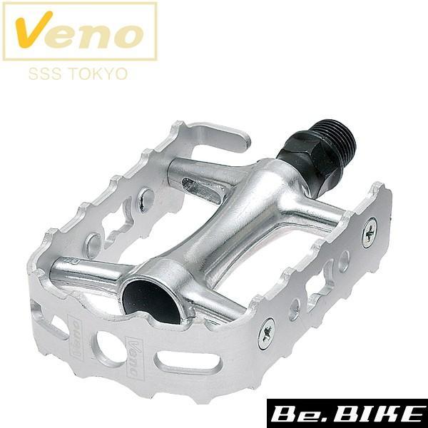 Veno デイリーペダル シルバー ペダル【仕様】9/16"261gDUベアリング