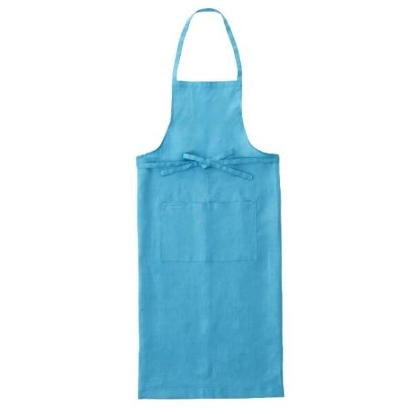 フォグリネンワーク Fog Linen Work リネンフルエプロン ブルーアジュール 男性用 女性用 リネン エプロン シン Beckshop 通販 Yahoo ショッピング