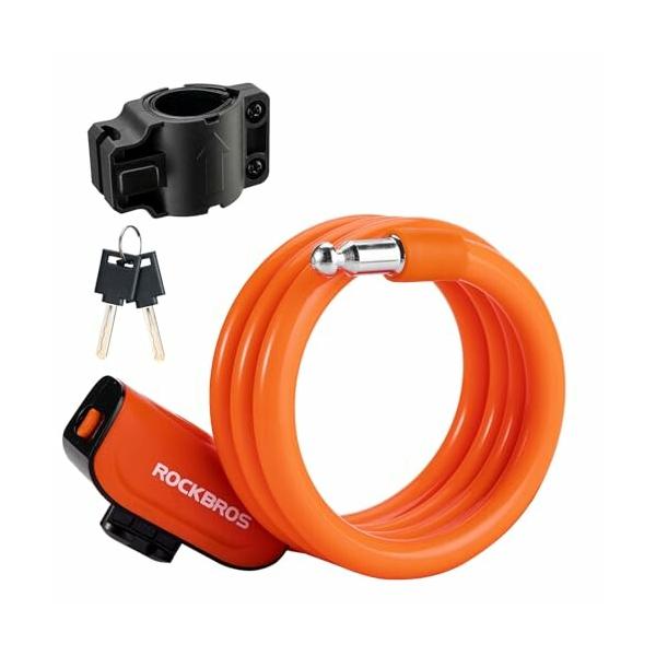ROCKBROS ROCKBROS(ロックブロス)自転車 鍵 ロック ワイヤーロック