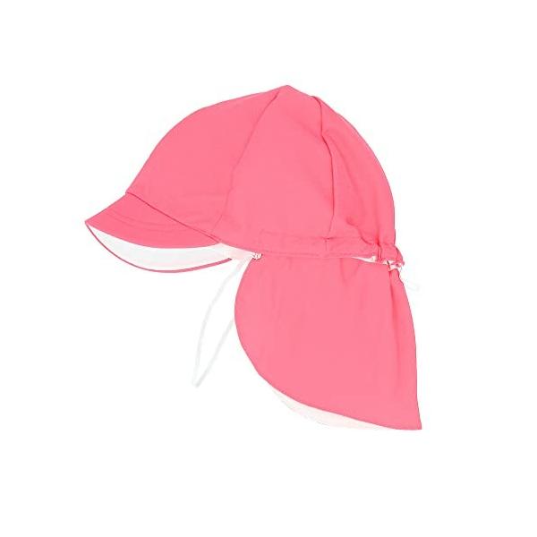 FOOTMARK(フットマーク) 学校体育 体操帽 フラップ付き体操帽子 フラップ取り外し可能 101215 ピンク