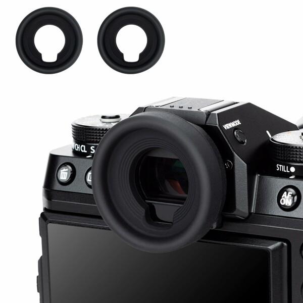 JJC JJC 2個入 アイカップ 接眼レンズ Fuji Fujifilm EC-GFX アイ