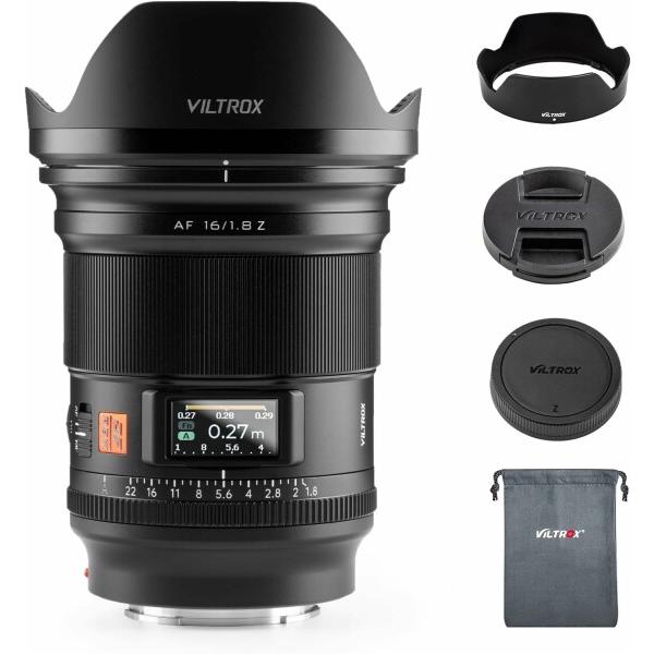 VILTROX AF 16/1.8 Z 単焦点レンズ 70183-349-