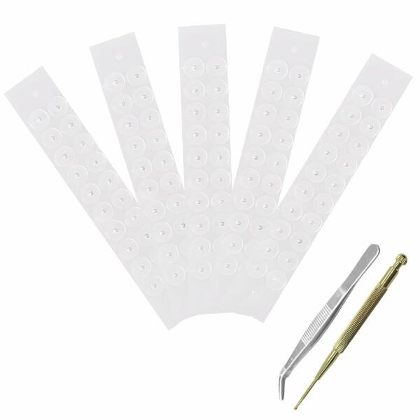 耳つぼジュエリー 100粒 耳ツボシール 粒タイプ 耳つぼシール 耳