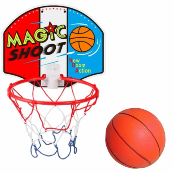 昭和レトロ コカコーラ ミニバスケットゴール ボール付(壁掛け