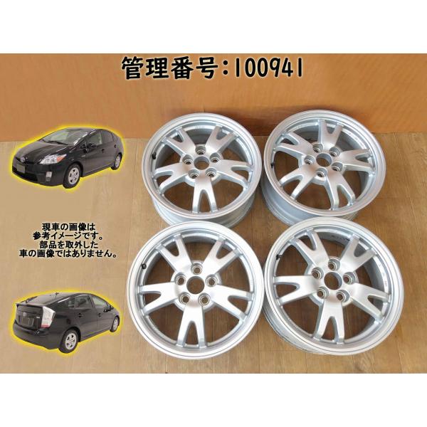 H21 プリウス ZVW30 15×6J/5穴 アルミホイール4本/タイヤホイール