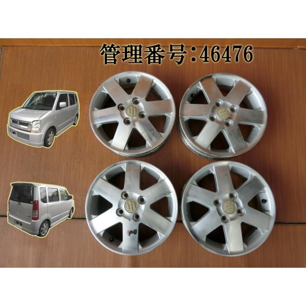 ワゴンR に！純正アルミ4本セット　MH34S ホイールのみ】スズキ純正(SUZUKI) MH34S/ワゴンRスティングレー